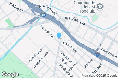 Map image of the property - 1014 Kapahulu Ave