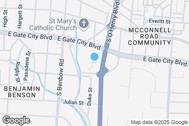 Map image of the property - 1009 Duke St