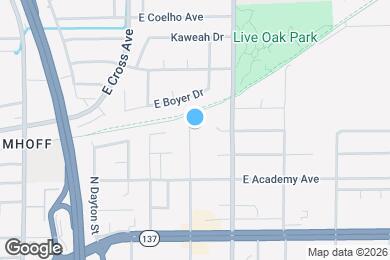 Map image of the property - 398 N Canby St
