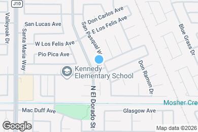 Map image of the property - 23 Ponce de Leon Ave