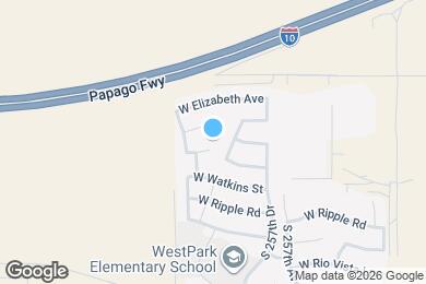 Map image of the property - 25842 W Gibson Ln