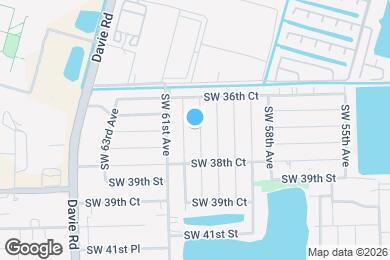 Map image of the property - 3731 SW 60th Ave