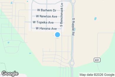 Map image of the property - 416 S Calico Ave