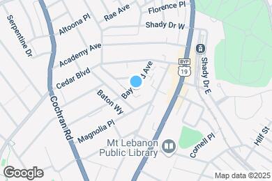 Map image of the property - 129 Baywood Ave