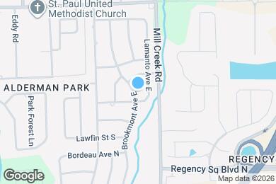 Map image of the property - 1217 Brookmont Ave E