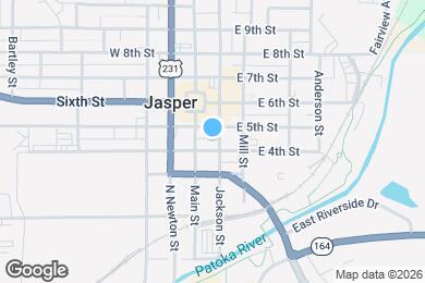 Map image of the property - 407 Jackson St