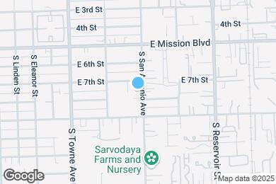 Map image of the property - 775 S San Antonio Ave