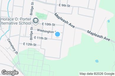 Map image of the property - 609 E 11th St