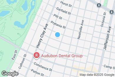 Map image of the property - 6021 Coliseum St