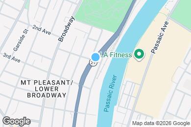 Map image of the property - 14 Oriental St