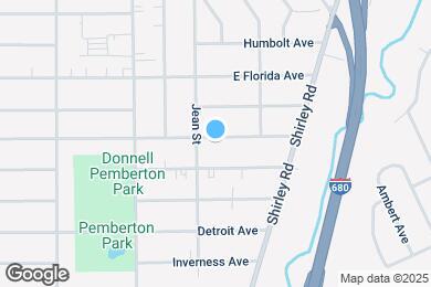 Map image of the property - 1317 E Boston Ave