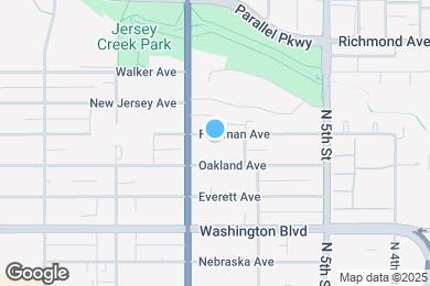 Map image of the property - 625 Freeman Ave