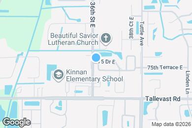 Map image of the property - 3602 75th Terrace E