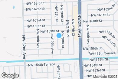Map image of the property - 15735 NW 28th Pl