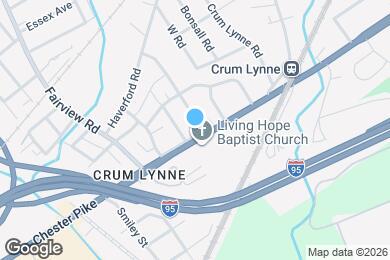 Map image of the property - 1123 Chester Pike