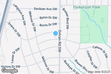 Map image of the property - 933 Woodbourne Dr SW