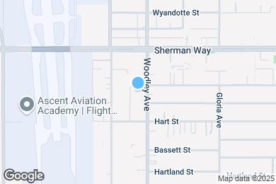 Map image of the property - 7045 Woodley Ave