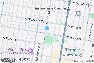 Map image of the property - 2007 N 16th St