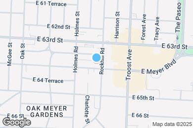Map image of the property - 738 E Meyer Blvd