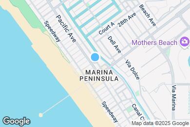 Map image of the property - 2918 Pacific Ave