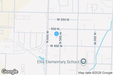 Map image of the property - 455 W 500 N