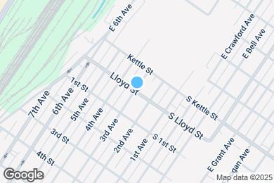 Map image of the property - 220 Lloyd St