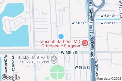 Map image of the property - 6141-6165 W 22nd Ct
