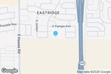 Map image of the property - 8631 E Peralta Ave