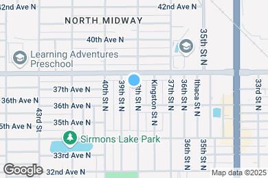 Map image of the property - 3700 38th St N