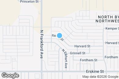 Map image of the property - 5705 Itasca St