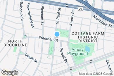Map image of the property - 281 St Paul St