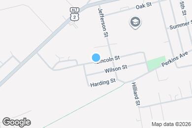 Map image of the property - 124 Lincoln St