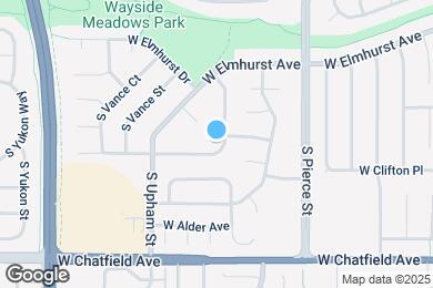 Map image of the property - 7135 W Clifton Ave