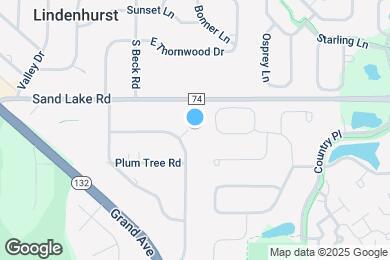 Map image of the property - 2424 Highland Cir