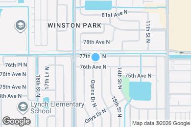 Map image of the property - 1545 76th Ave N