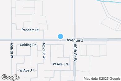 Map image of the property - 6036 W Ave J