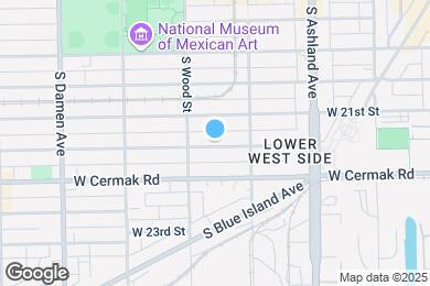 Map image of the property - 1758 W 21st Pl