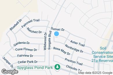 Map image of the property - 2110 Aster Trail