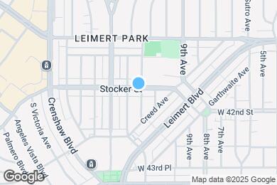 Map image of the property - 4203 11th Ave