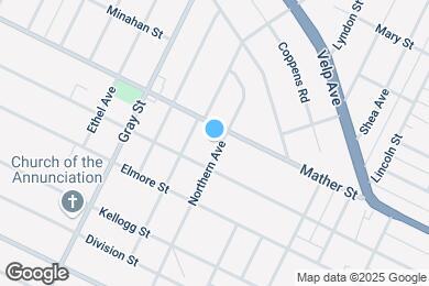 Map image of the property - 619 Northern Ave