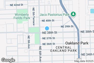 Map image of the property - 719 NE 38th St