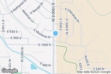 Map image of the property - 935 S 1500 E St
