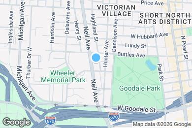Map image of the property - 746 Neil Ave