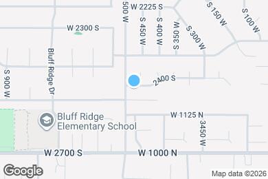 Map image of the property - 475 W 2400 S