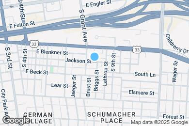 Map image of the property - 375 Jackson St