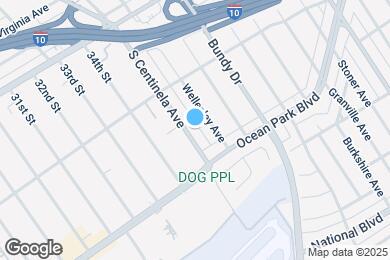 Map image of the property - 2560 S Centinela Ave