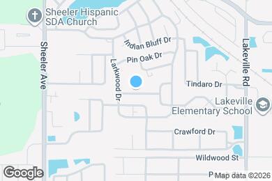 Map image of the property - 1245 Crossfield Dr