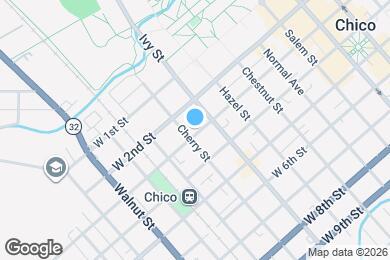 Map image of the property - 734 W 3rd St