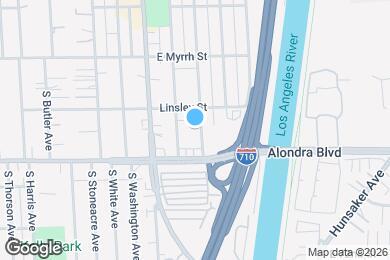 Map image of the property - 15725 S Frailey Ave