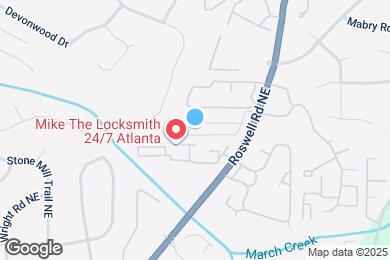 Map image of the property - 6940 Roswell Rd